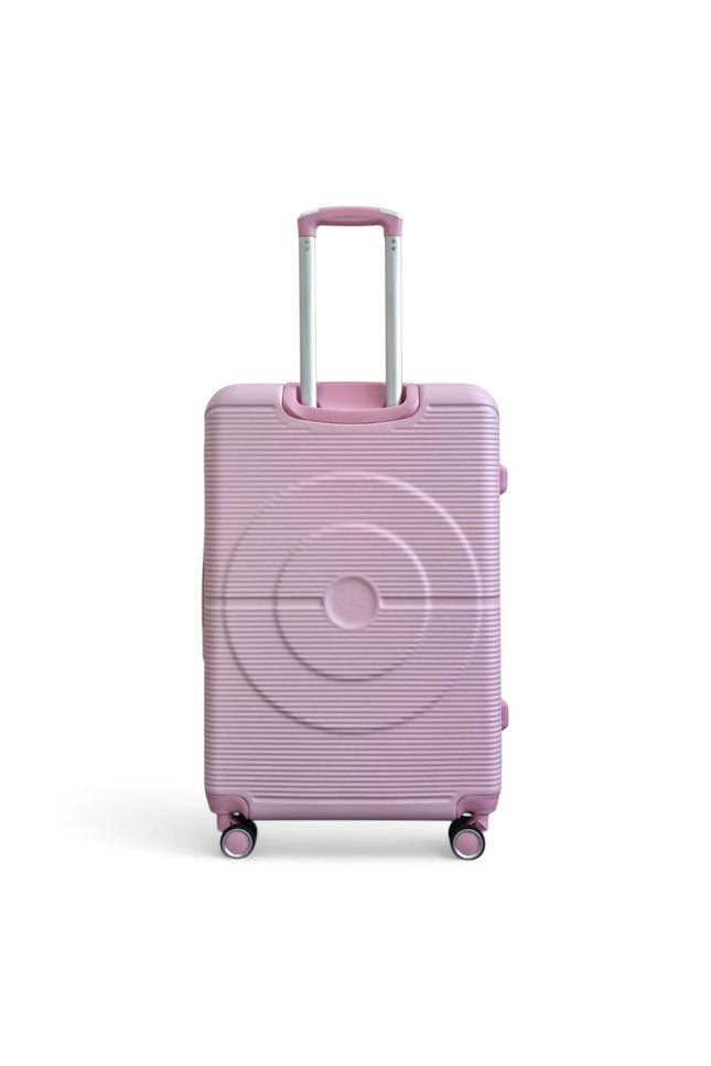 Seto Large Hard Shell Suitcase in Pink