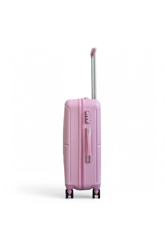 Seto Medium Hard Shell Suitcase in Pink