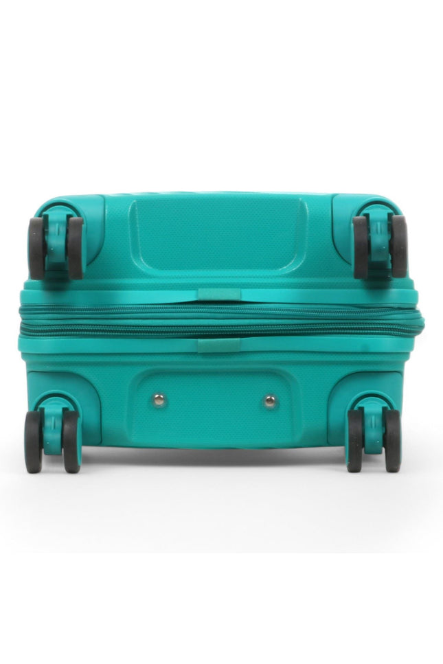 Balranald Set of 3 Hard Shell Suitcase in Aqua Blue