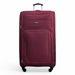 Nagoya X-Large Soft Shell Suitcase in Wine