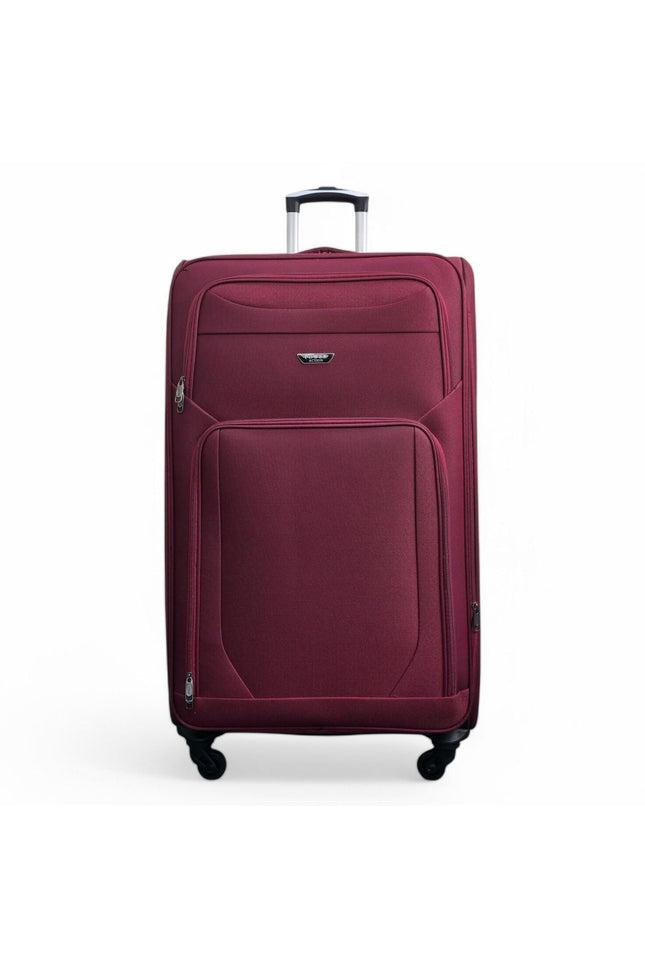Nagoya X-Large Soft Shell Suitcase in Wine