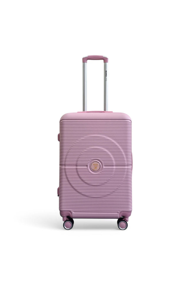 Seto Medium Hard Shell Suitcase in Pink