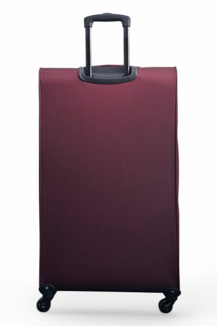Tahara X-Large Soft Shell Suitcase in Wine
