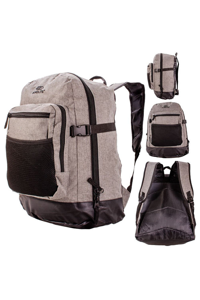 Backpack Rucksack 40x 20 x25cm Underseat Travel Cabin Bag for Ryanair, Easy Jet Grey