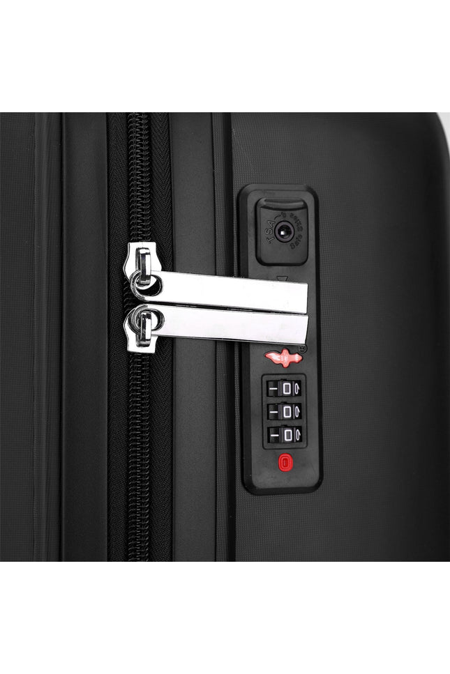 Burnaby Set of 3 Hard Shell Suitcase in Black