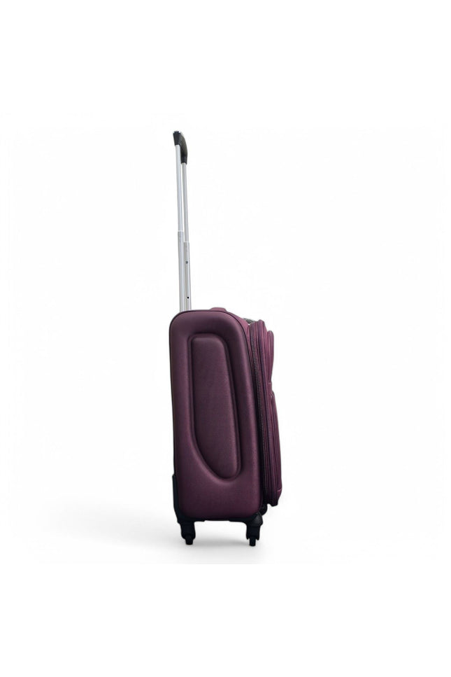 Nagoya Cabin Soft Shell Suitcase in Purple