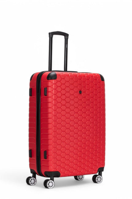 Noda Medium Hard Shell Suitcase in Red
