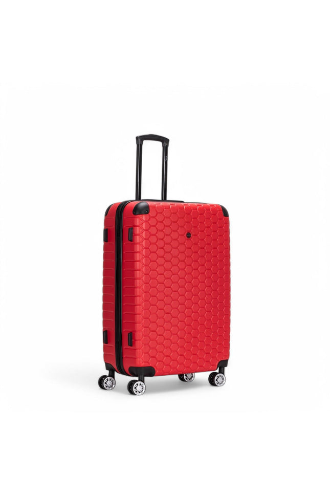 Noda Medium Hard Shell Suitcase in Red