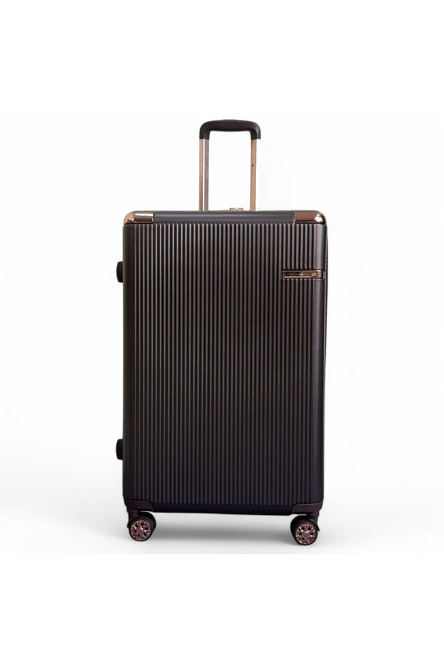 Cowra Large Hard Shell Suitcase in Marron