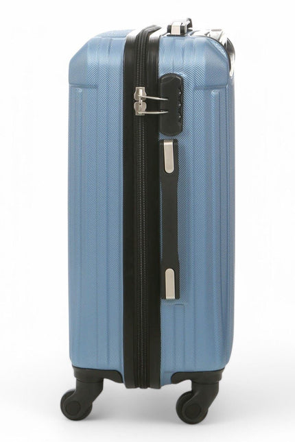 Corowa Underseat Hard Shell Suitcase in Blue