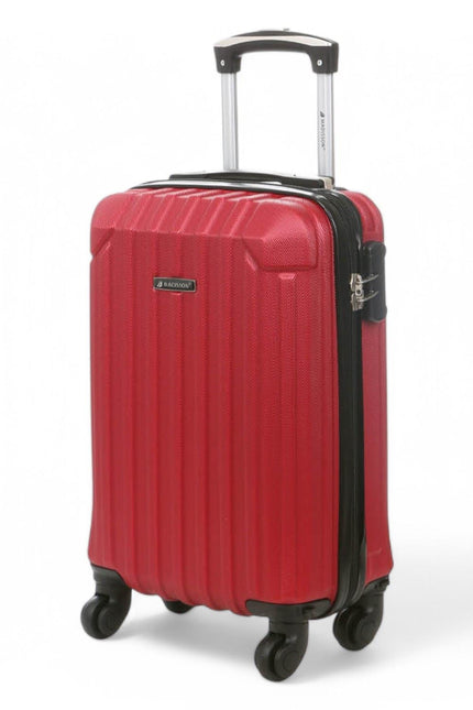 Corowa Underseat Hard Shell Suitcase in Red
