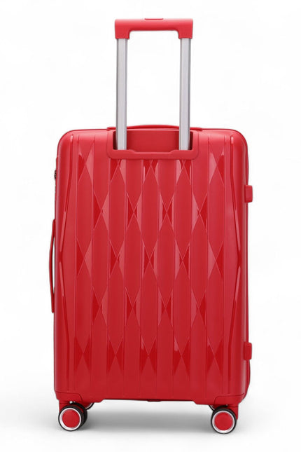 Burnaby Large Hard Shell Suitcase in Red