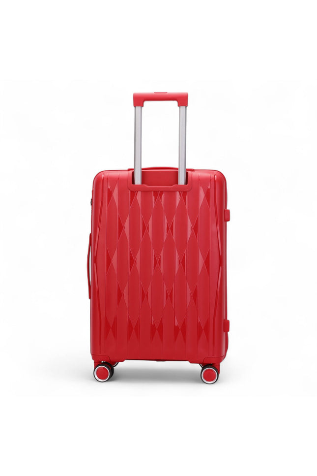 Burnaby Large Hard Shell Suitcase in Red