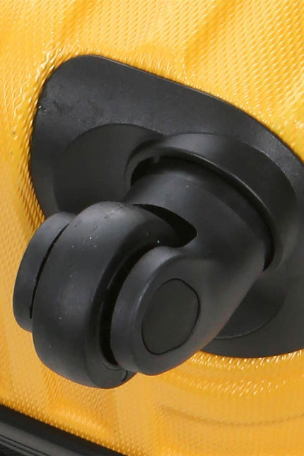 Corowa Large Hard Shell Suitcase in Yellow