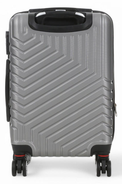Bega Cabin Hard Shell Suitcase in Silver