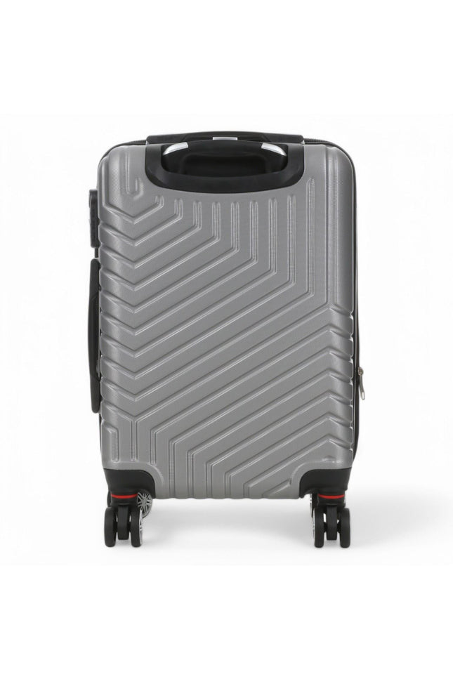Bega Cabin Hard Shell Suitcase in Silver