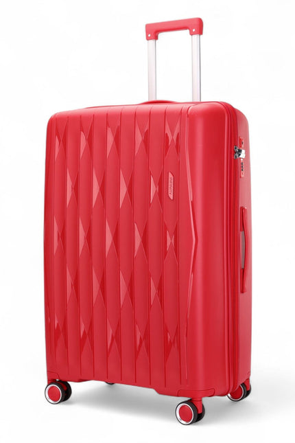 Burnaby Medium Hard Shell Suitcase in Red