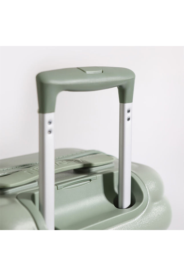 Hard Shell Cabin 37 x 22 x 55 cm Green TSA Secure Luggage Suitcase Suitable for Easyjet, Ryanair