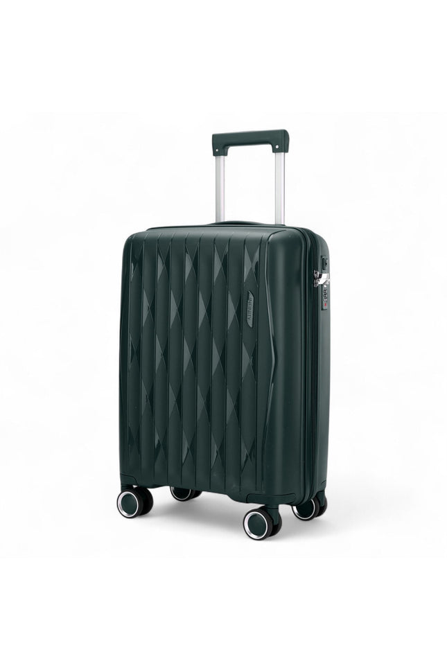 Burnaby Cabin Hard Shell Suitcase in Green