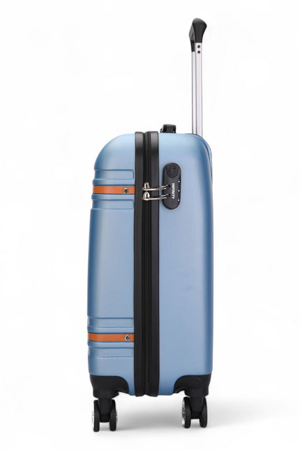 Calgary Cabin Hard Shell Suitcase in Blue