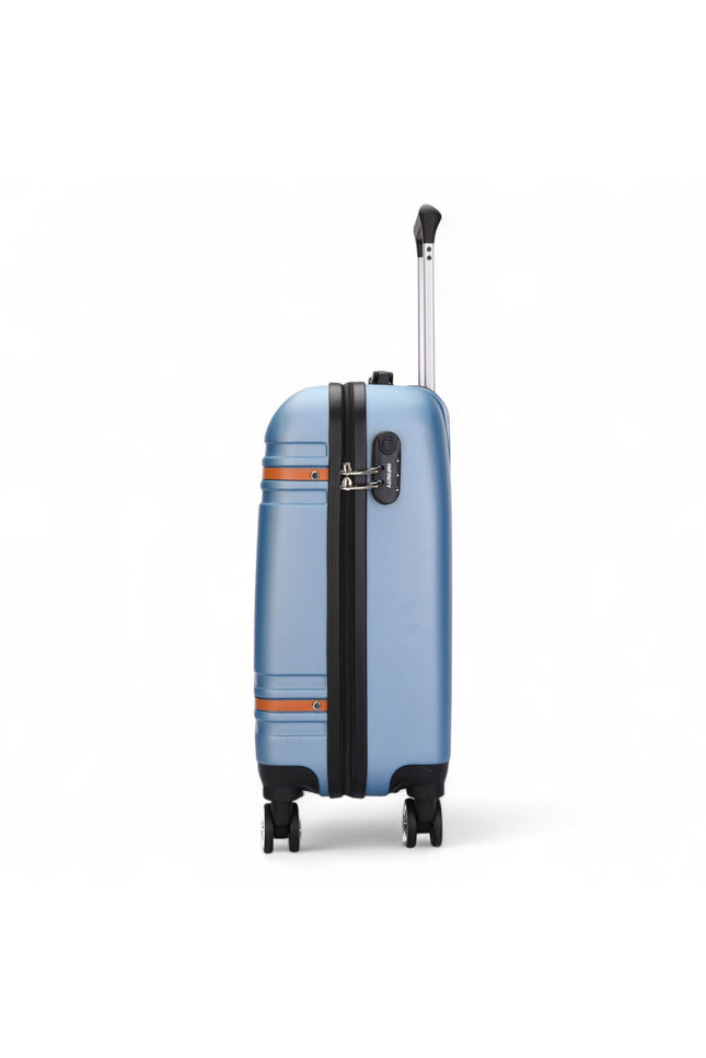 Calgary Cabin Hard Shell Suitcase in Blue