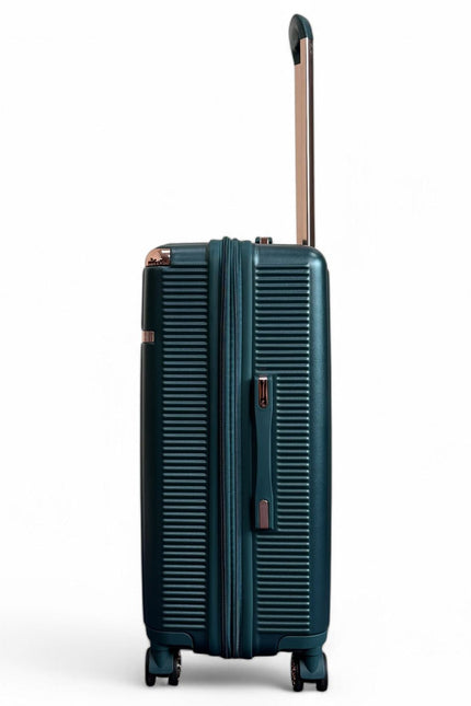 Cowra Medium Hard Shell Suitcase in Dark Green