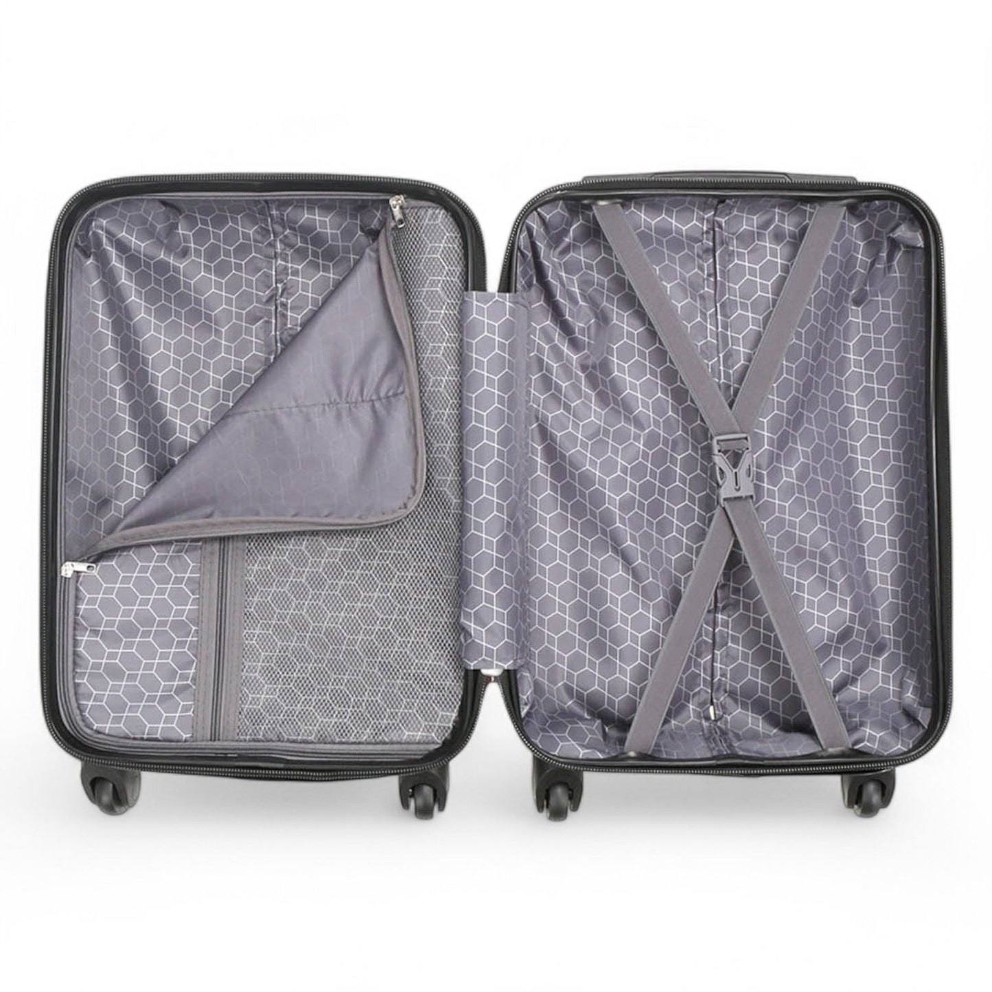 Corowa Underseat Hard Shell Suitcase in Red