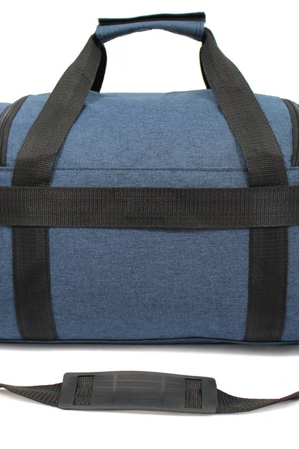 Holdall Carry On 40x 20 x25cm Under-seat Travel Cabin Bag for Ryanair, Easy Jet Navy