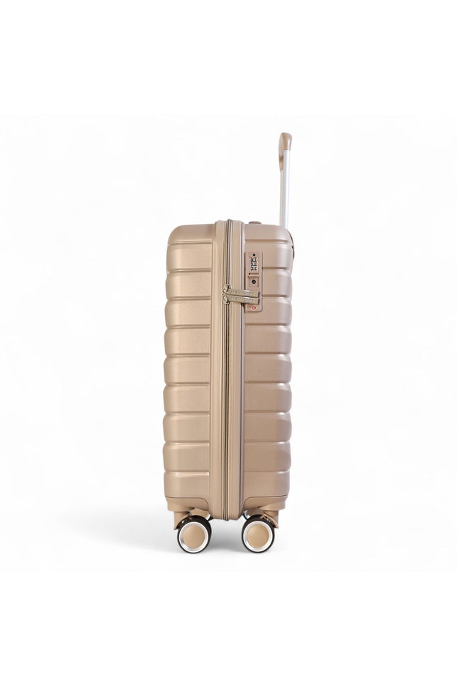 Forster Medium Hard Shell TSA Suitcase in Champagne Beige
