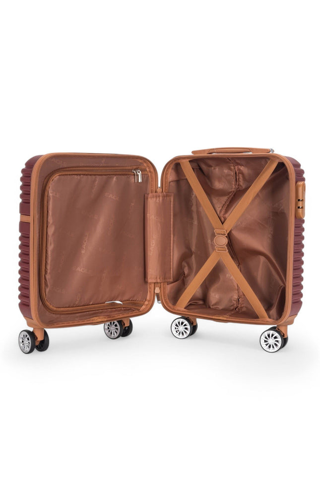 Koga Cabin Hard Shell Suitcase in Burgundy