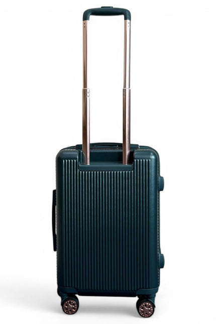 Cowra Cabin Hard Shell Suitcase in Dark Green