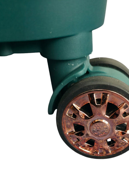 Cowra Large Hard Shell Suitcase in Dark Green