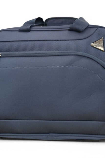 Corby Laptop Bag Soft Shell Suitcase in Grey