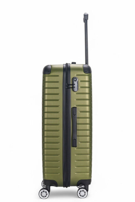 Noda Large Hard Shell Suitcase in Green