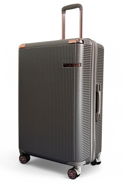 Cowra Large Hard Shell Suitcase in Champagne ( Beige )