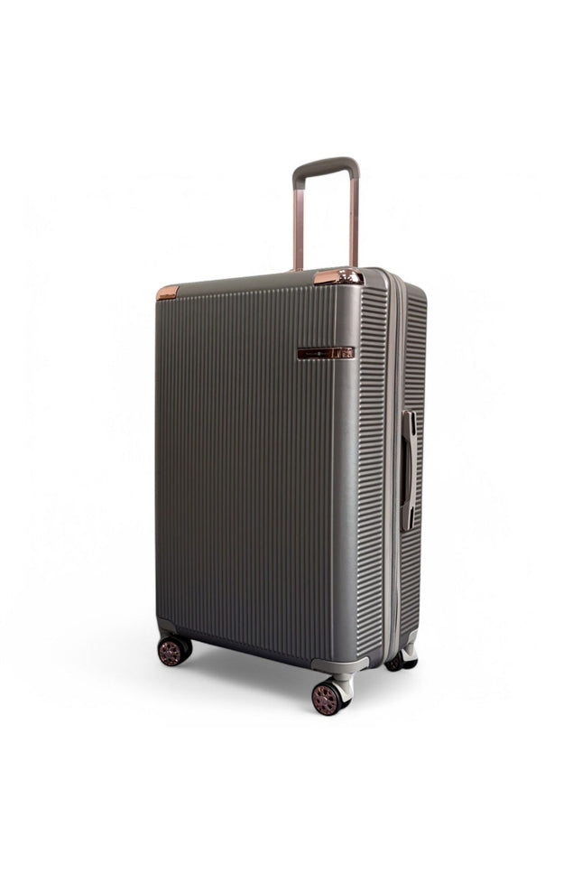 Cowra Large Hard Shell Suitcase in Champagne ( Beige )