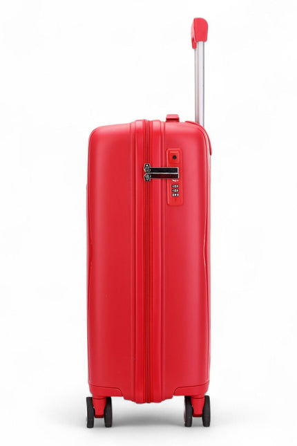 Burnaby Cabin Hard Shell Suitcase in Red