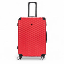 Noda Large Hard Shell Suitcase in Red