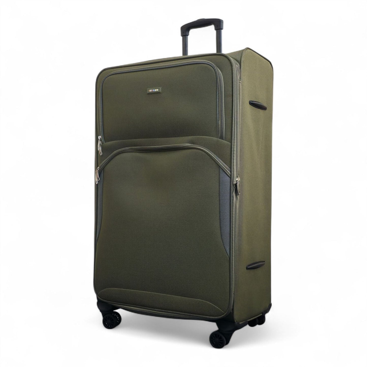 Gosford X-Large Soft Shell Suitcase in Green