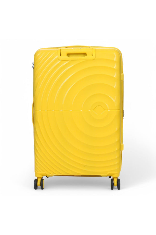 Balranald Large Hard Shell Suitcase in Yellow