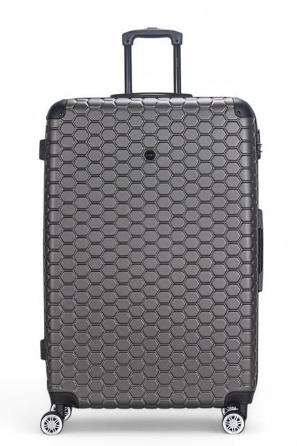 Noda X-Large Hard Shell Suitcase in Charcoal