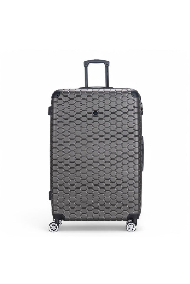 Noda X-Large Hard Shell Suitcase in Charcoal