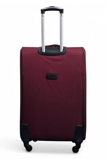 Nagoya Large Soft Shell Suitcase in Wine