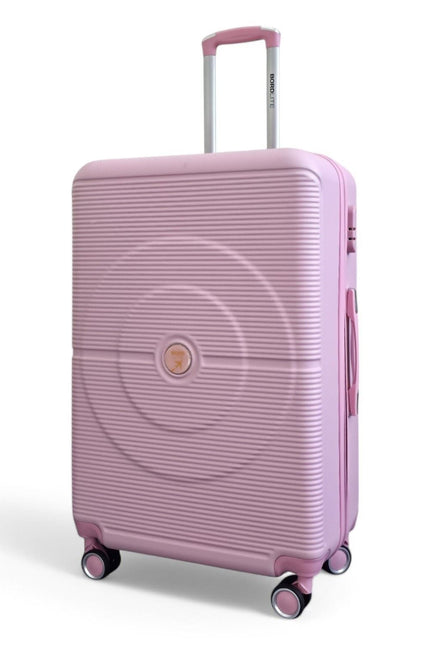 Seto Large Hard Shell Suitcase in Pink