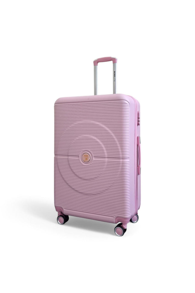 Seto Large Hard Shell Suitcase in Pink