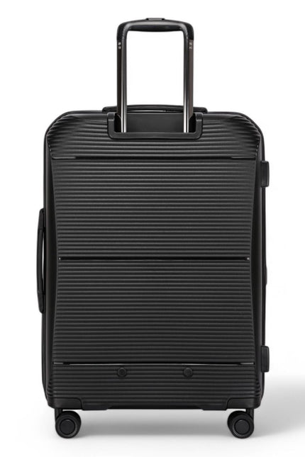 Abiko Large Hard Shell Suitcase in Black