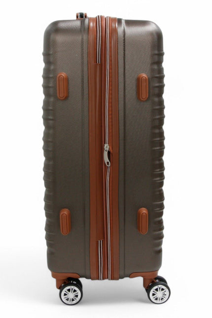 Armidale Medium Hard Shell Suitcase in Coffee