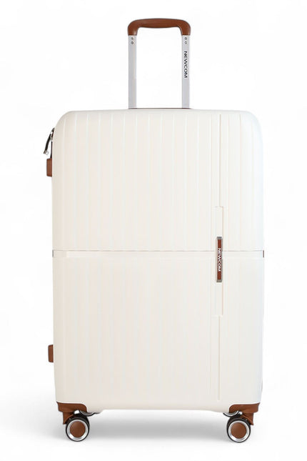 Corowa Medium Hard Shell Suitcase in White