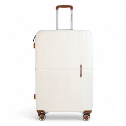 Corowa Medium Hard Shell Suitcase in White