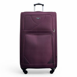 Nagoya X-Large Soft Shell Suitcase in Purple